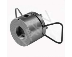 Узел фильтрации для экструдера SJ- 50; d(вход)=82 мм; d(выхода)=42 мм