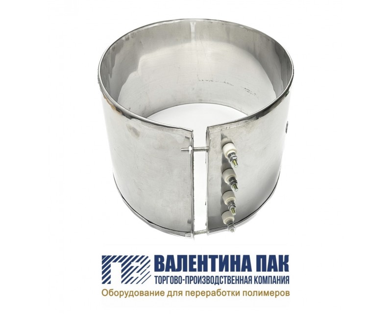 Нагреватель хомутовый с отверстием 272х195 мм