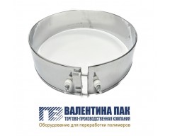 Нагреватель хомутовый с отверстием 320х90 мм