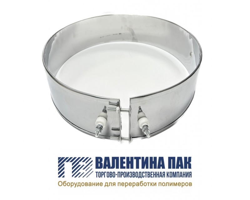 Нагреватель хомутовый с отверстием 320х90 мм