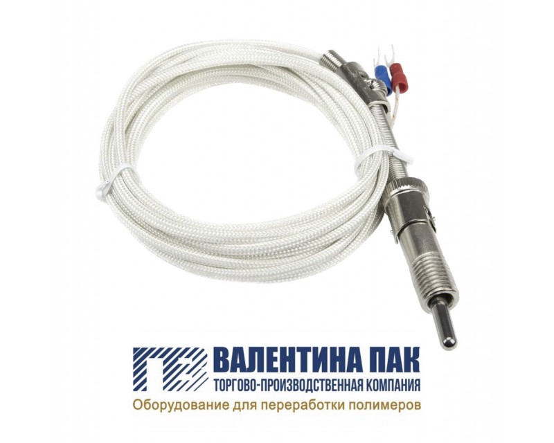 Термопара 3000 мм, тип "E" для экструдера 