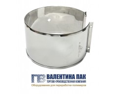 Нагреватель хомутовый с отверстием 220х140 мм