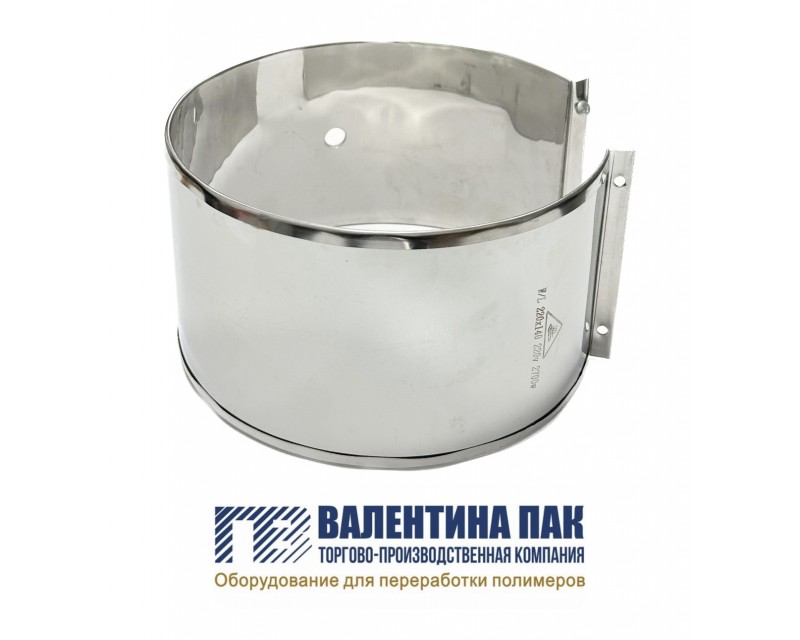 Нагреватель хомутовый с отверстием 220х140 мм
