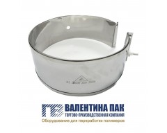 Нагреватель хомутовый с отверстием 220x90 мм