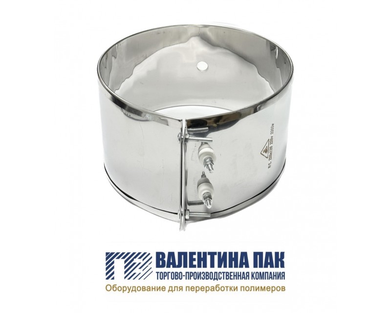 Нагреватель хомутовый с отверстием 220х120 мм