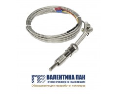 Термопара 3000 мм, тип "Е" армированная для экструдера 
