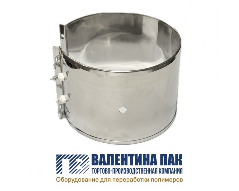 Нагреватель хомутовый с отверстием 200х160 мм