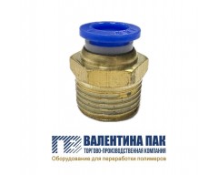 Фитинг с резьбой G3/8 (d =16,5 мм) цанга 8