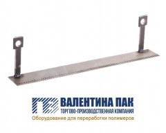 Нож перфорационный 300х38х1,2 мм на рулонную п/м