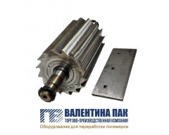 Фреза на резку 3KW с валом и ответным ножом, новинка!