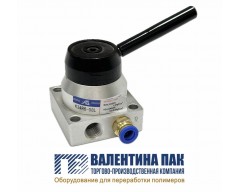 Пневмокран K34R6-08L (2 входа, 2 выхода)