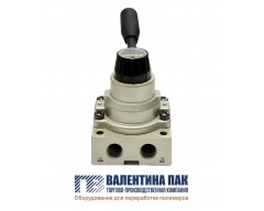 Пневмокран TG34-S-08 (1 вход, 2 выхода)