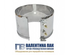 Нагреватель хомутовый с отверстием 180х120 мм