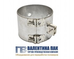 Нагреватель хомутовый с отверстием 137х100 мм