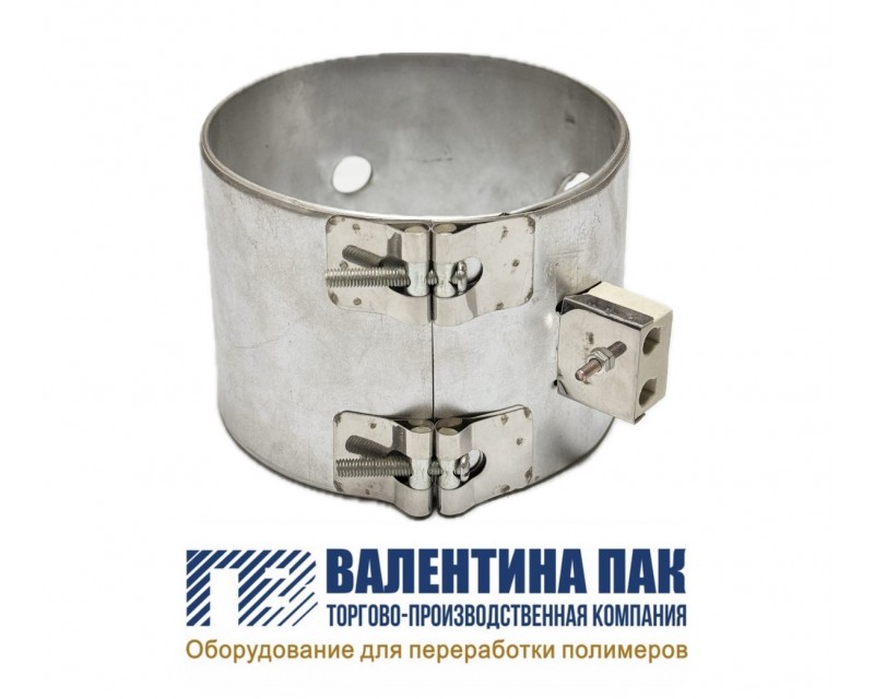 Нагреватель хомутовый с отверстием 137х100 мм