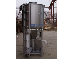 Смеситель (миксер) для гранул полимеров с подогревом 