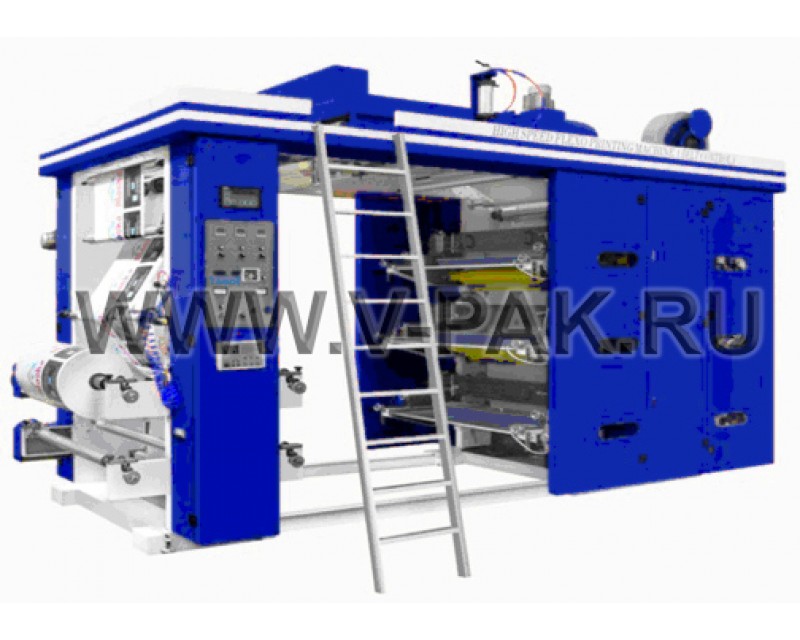 Флексографическая печатная машина GYT-4-800